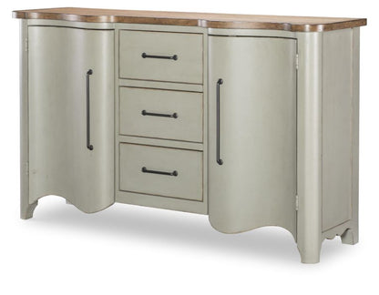 Vintage Market Scalloped Door Chest