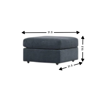 Modular One Bumper Ottoman