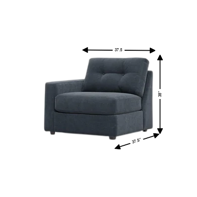 Modular One Left Arm Facing Chair