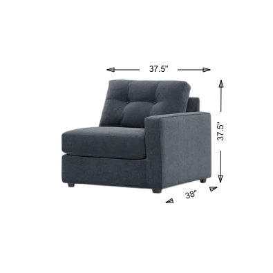 Modular One Right Arm Facing Chair