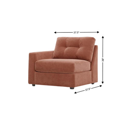 Modular One Left Arm Facing Chair