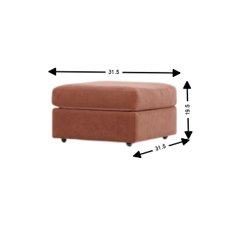 Modular One Bumper Ottoman