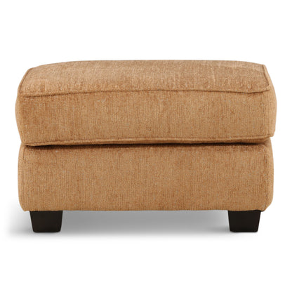 Ginger Accent Ottoman
