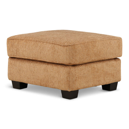 Ginger Accent Ottoman