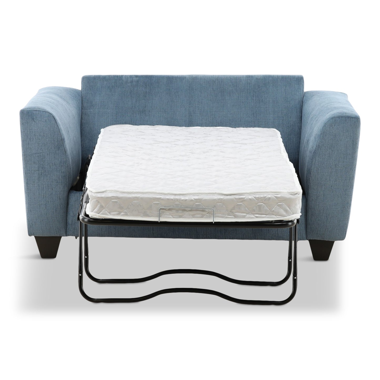Breton Twin Sleeper Chair Blue
