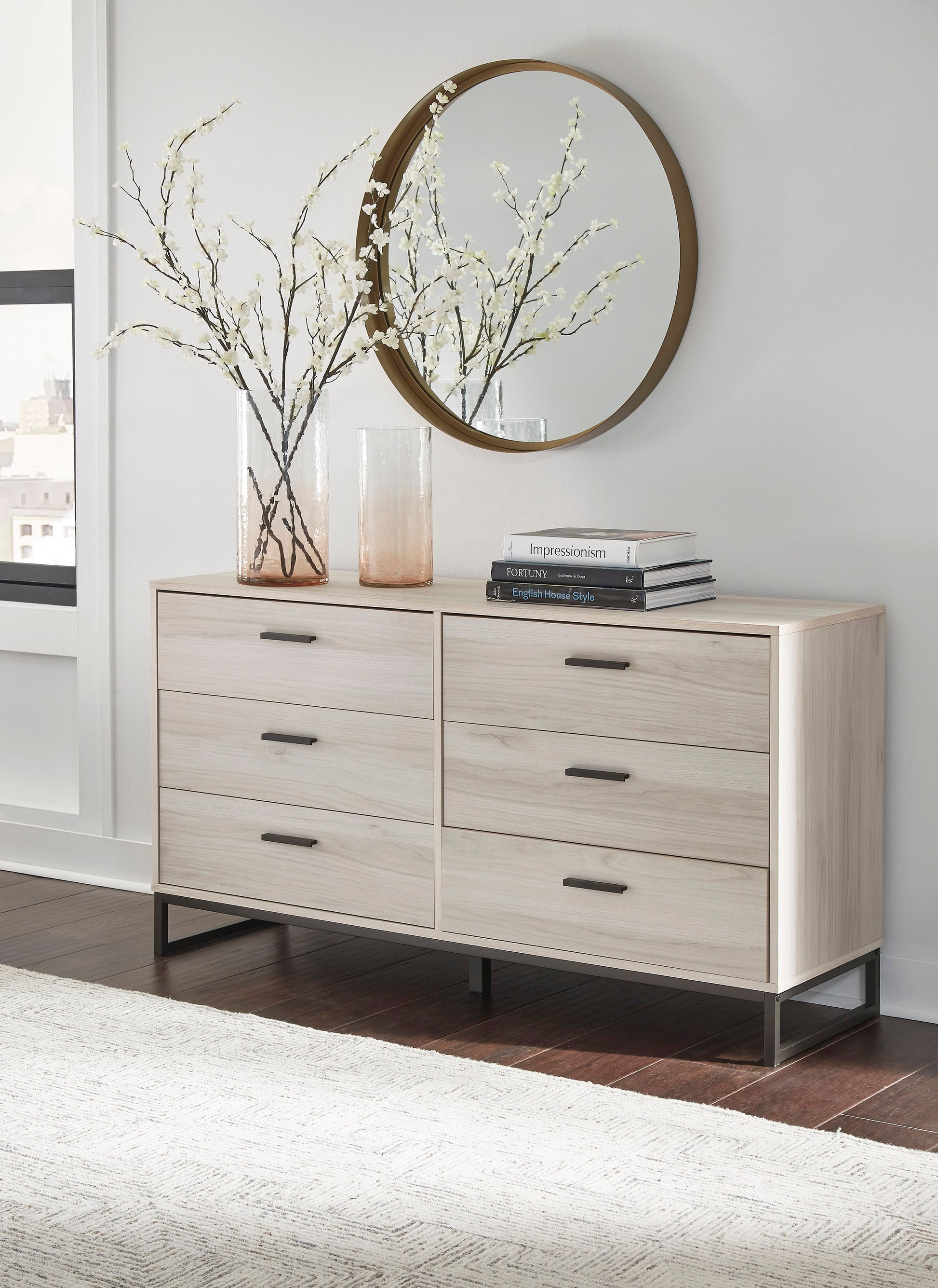 Ashley Socalle 6 Drawer Dresser