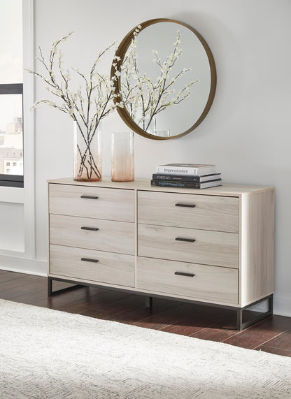 Ashley Socalle 6 Drawer Dresser