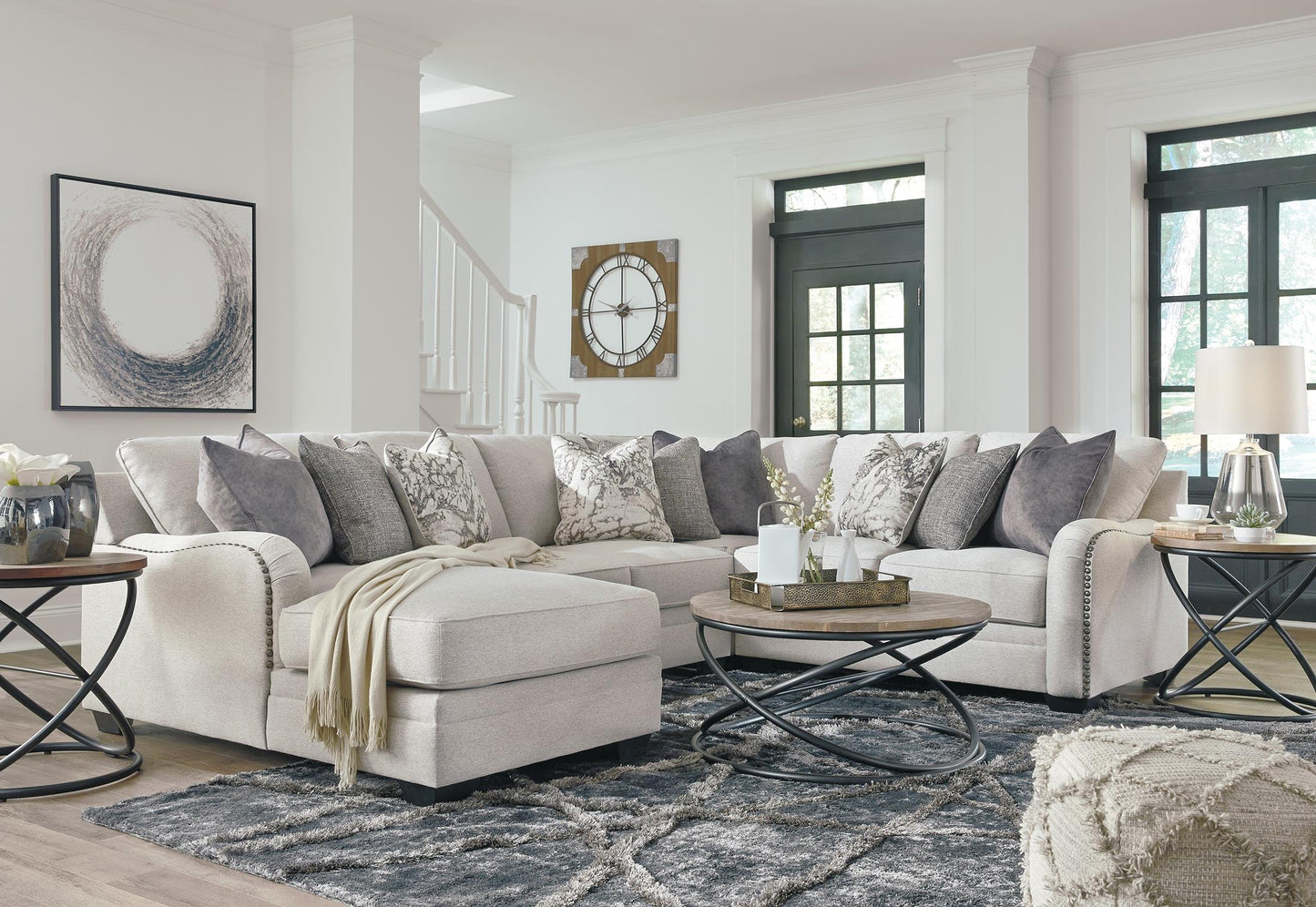 Dellara 4-Piece Sectional with Chaise - Left Facing