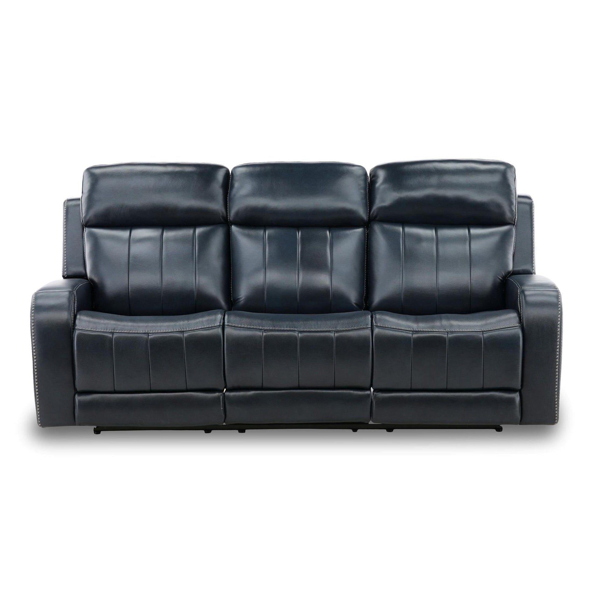 Hampton Leather Power Reclining Sofa