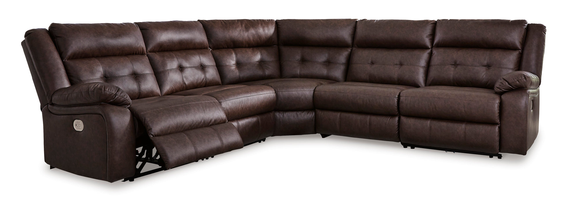 Punch Up 5-Piece Power Reclining Sectional