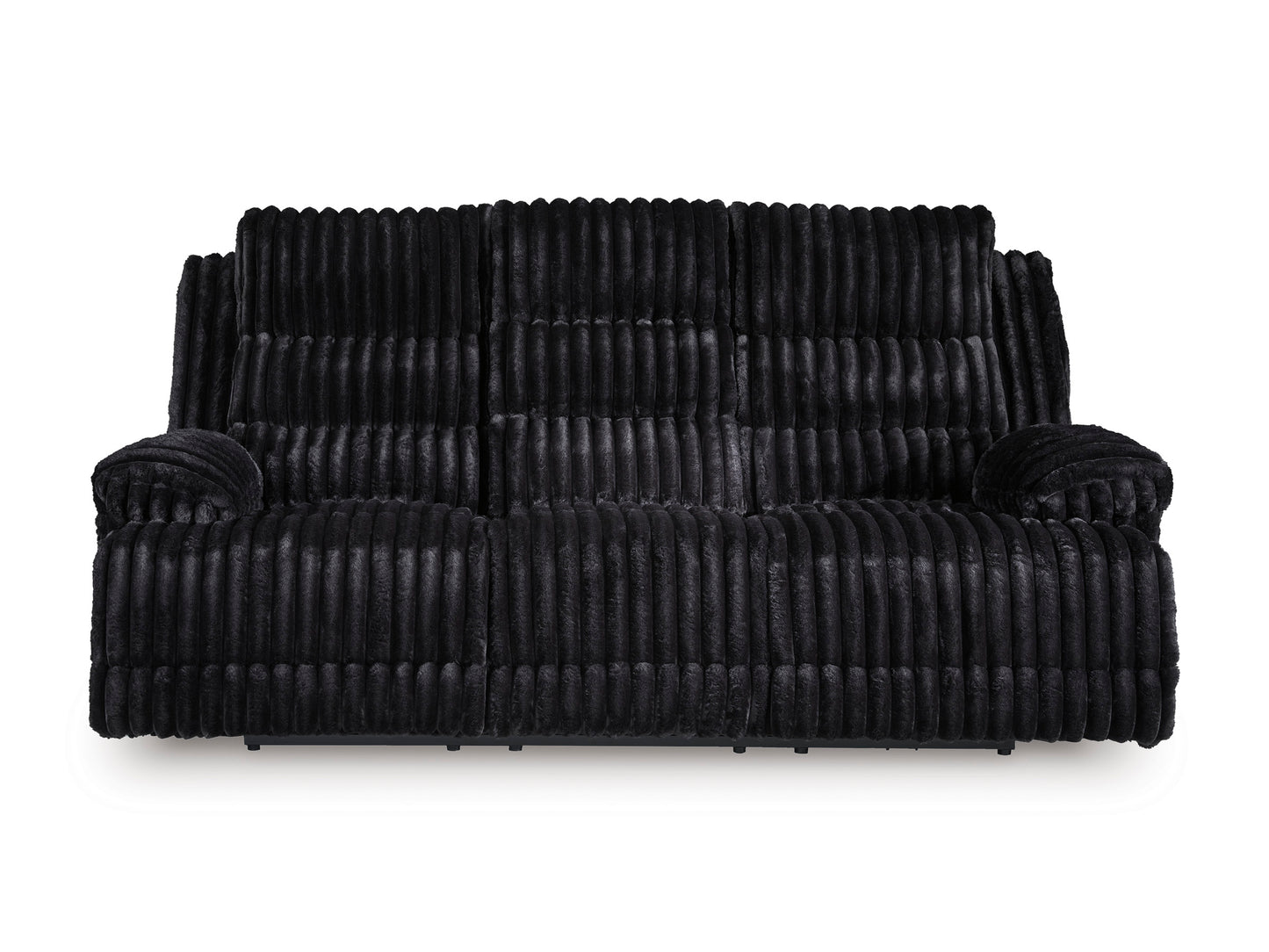 Technique Reclining Power Sofa with Drop Down Table