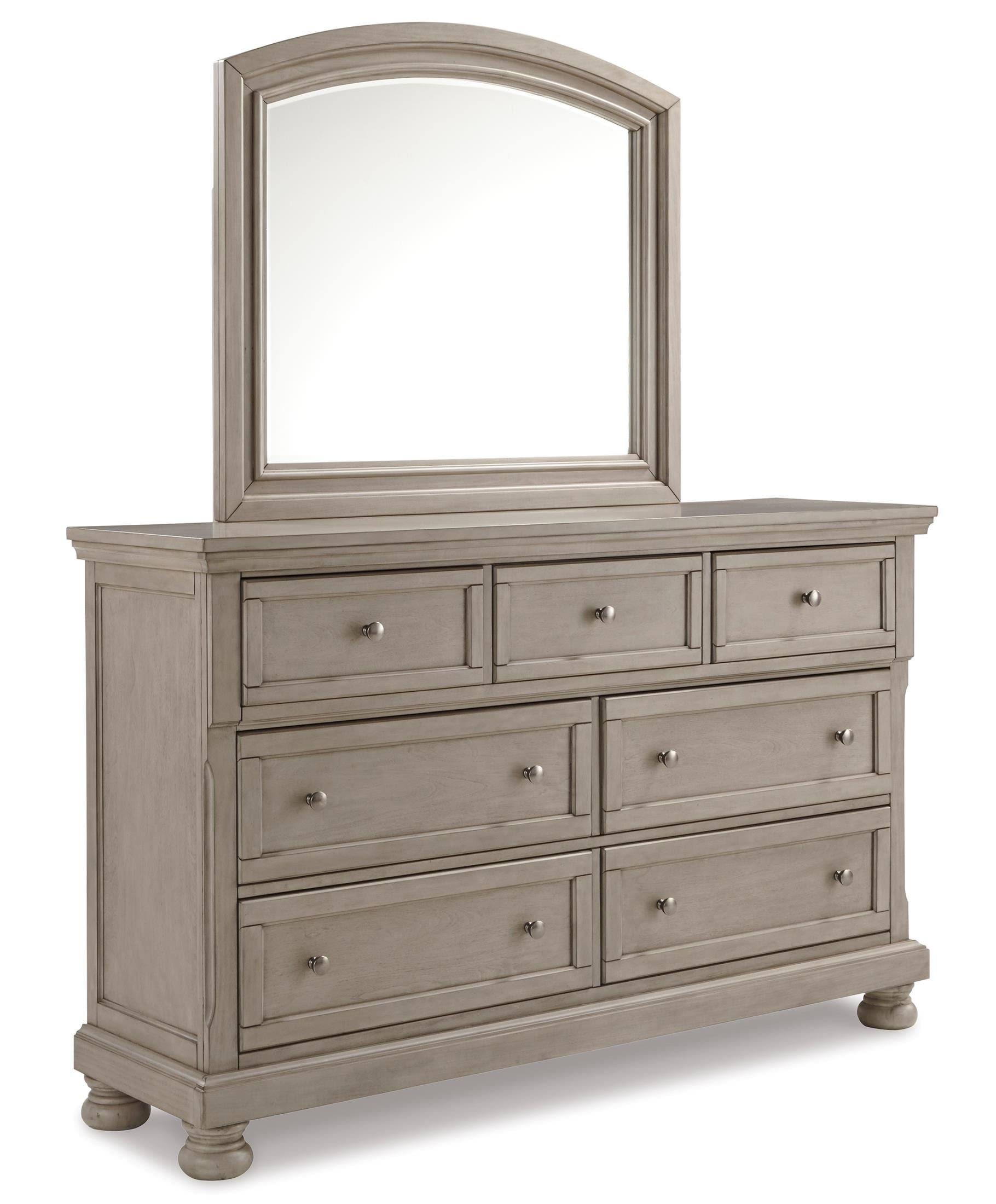 Lettner 7 Drawer Dresser and Mirror