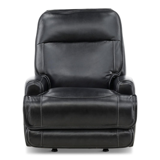 Maverick Leather Power Rocker Recliner