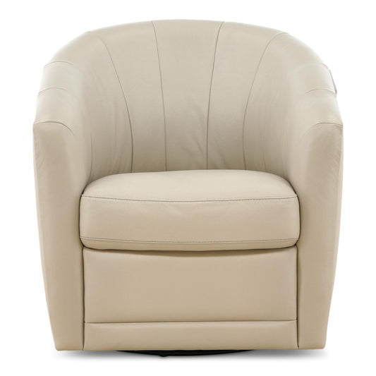 Giada Leather Swivel Chair