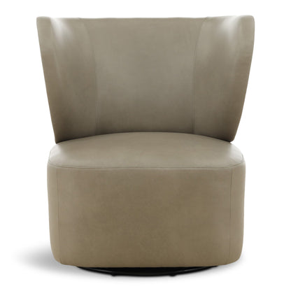 Cornelia Leather Swivel Chair