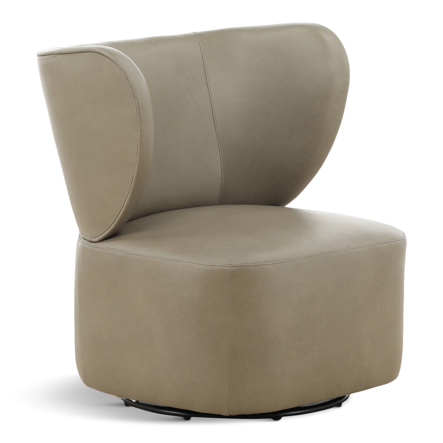 Cornelia Leather Swivel Chair
