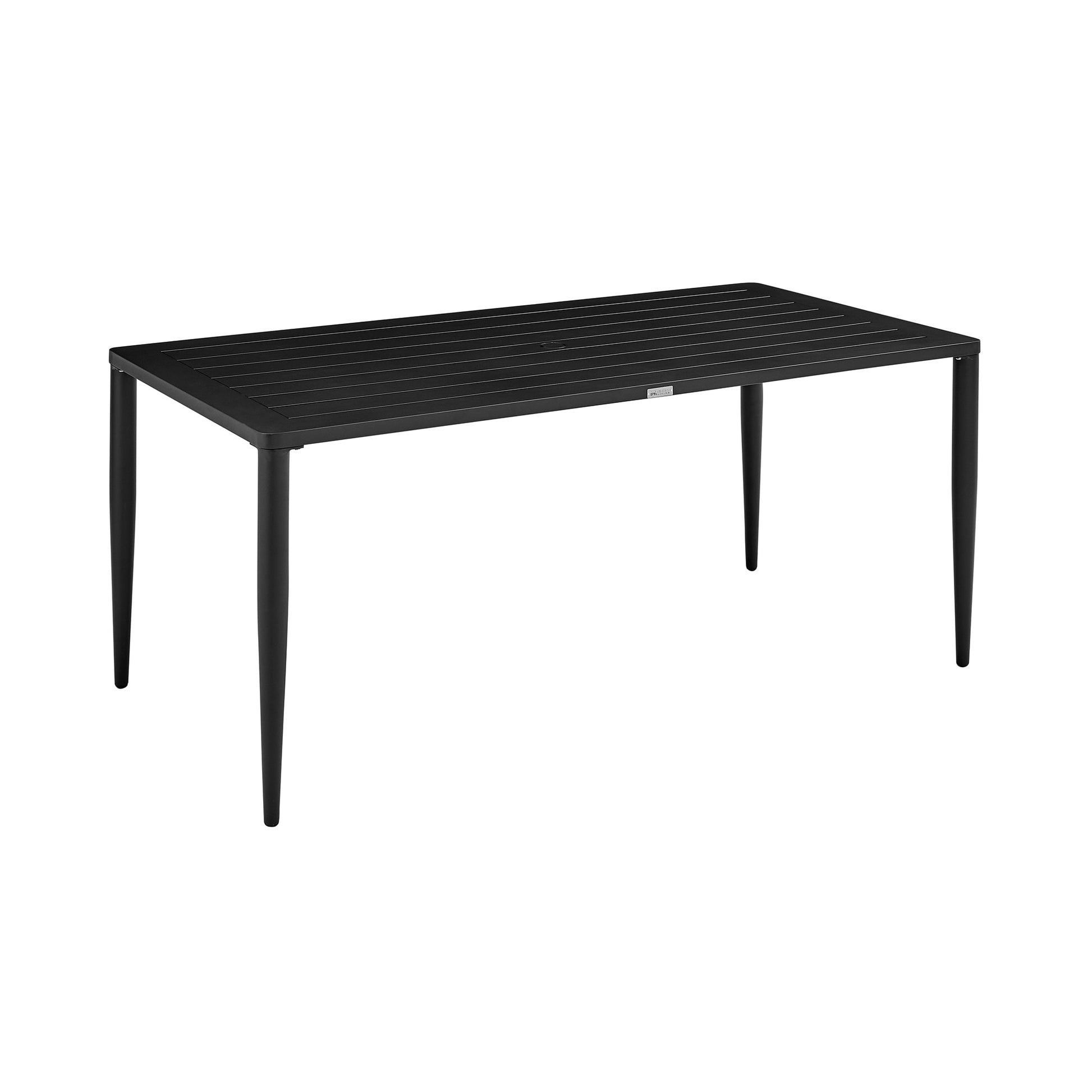 Aileen Outdoor Patio Dining Table in Aluminum