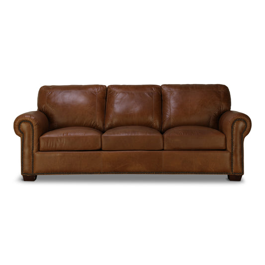 Park Avenue Leather Sofa