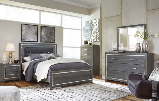 Lodanna 4-Piece Upholstered Panel Bedroom Set