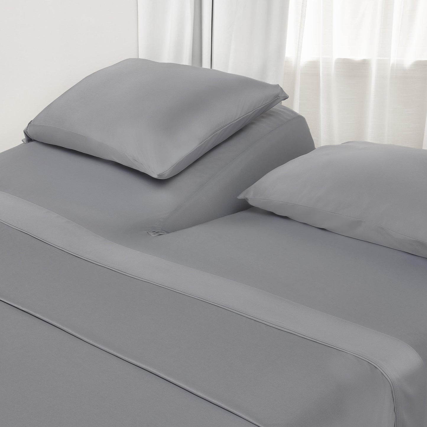 DriTec Split-Head Sheet Set Gray