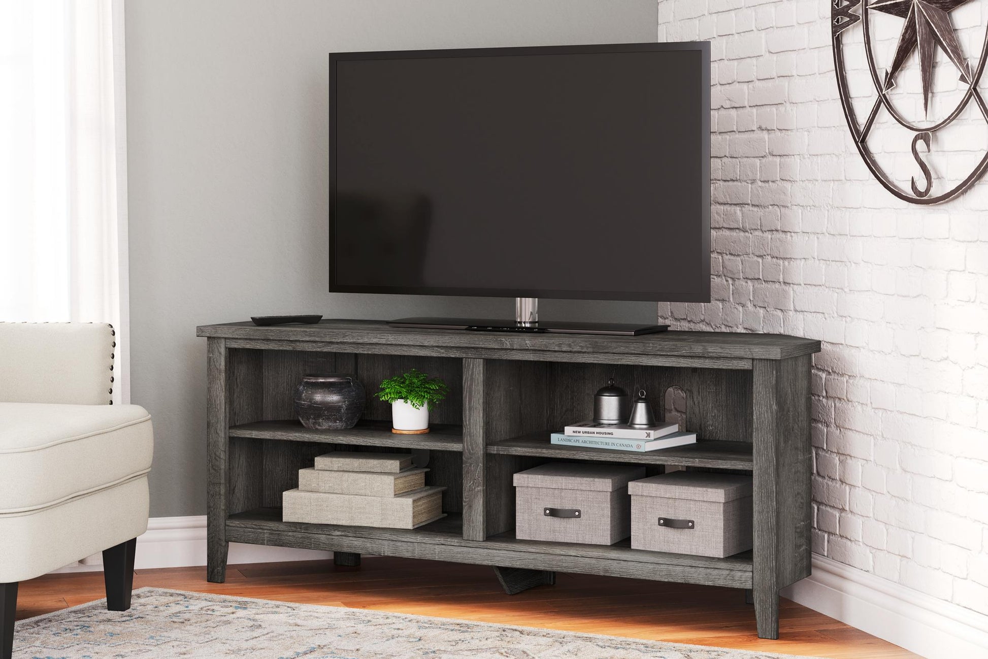 Arlenbry 58" Corner TV Stand