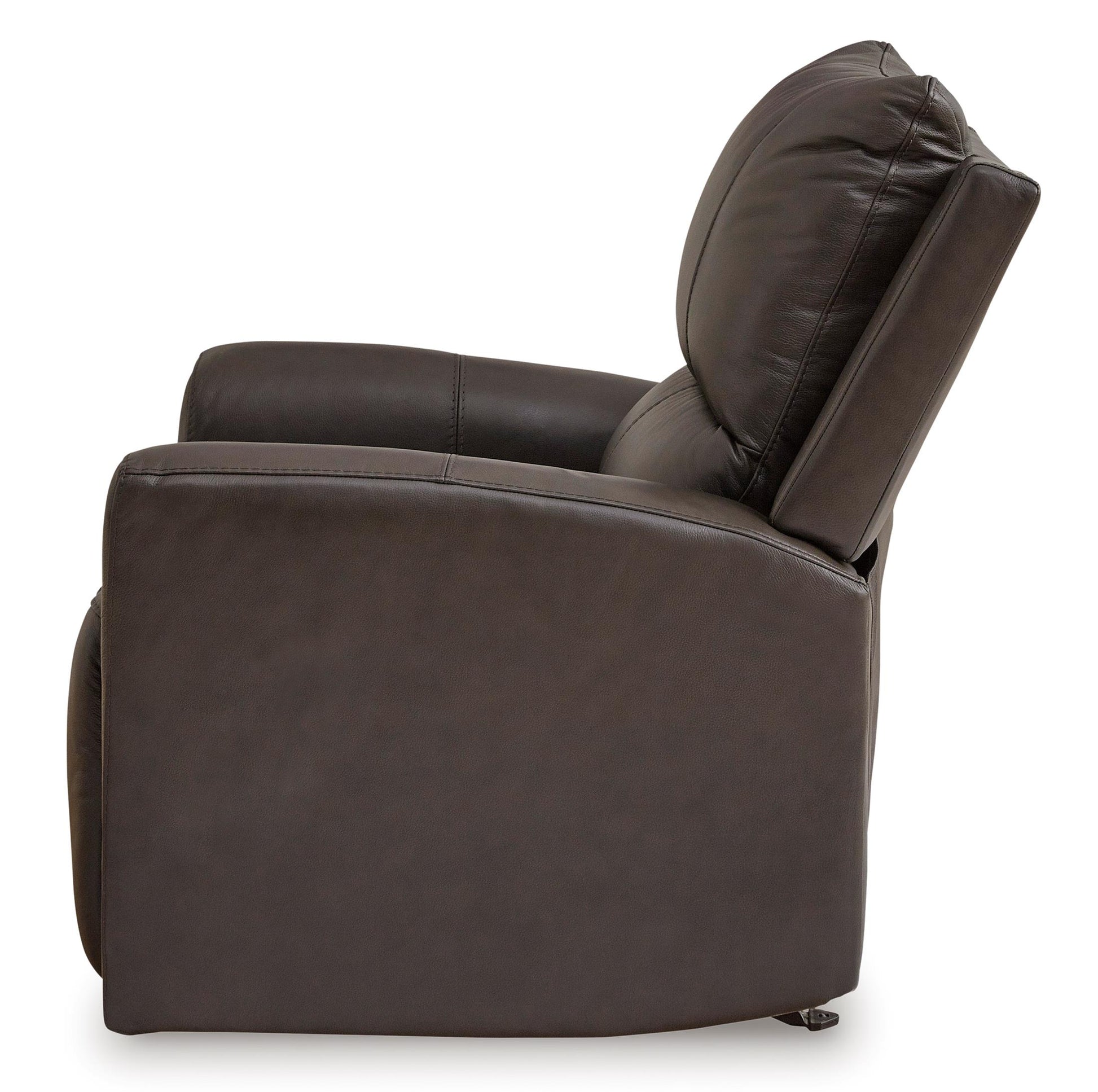 Boxmere Leather Power Rocker Recliner