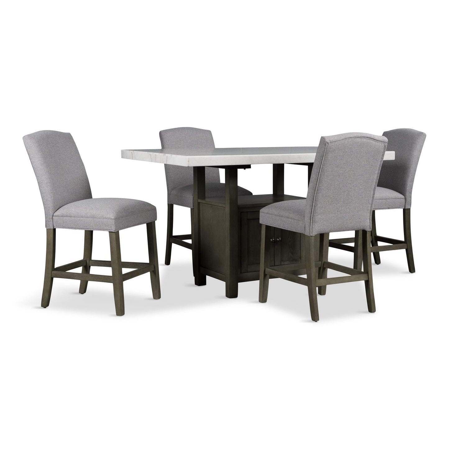 Lena 5-Piece Counter Dining Set