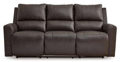 Boxmere Leather Power Reclining Sofa