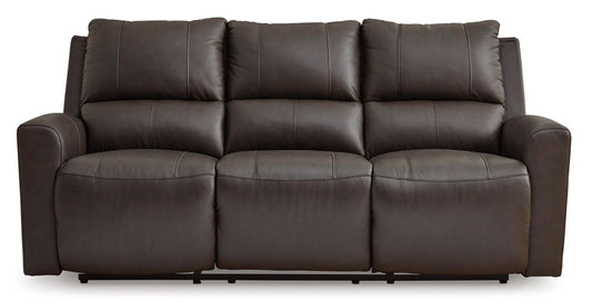 Boxmere Leather Power Reclining Sofa