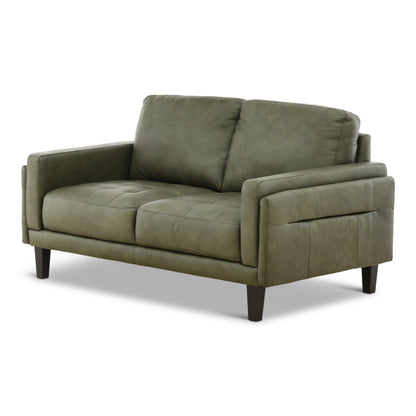 Gianna Leather Loveseat