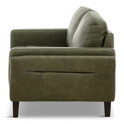 Gianna Leather Loveseat