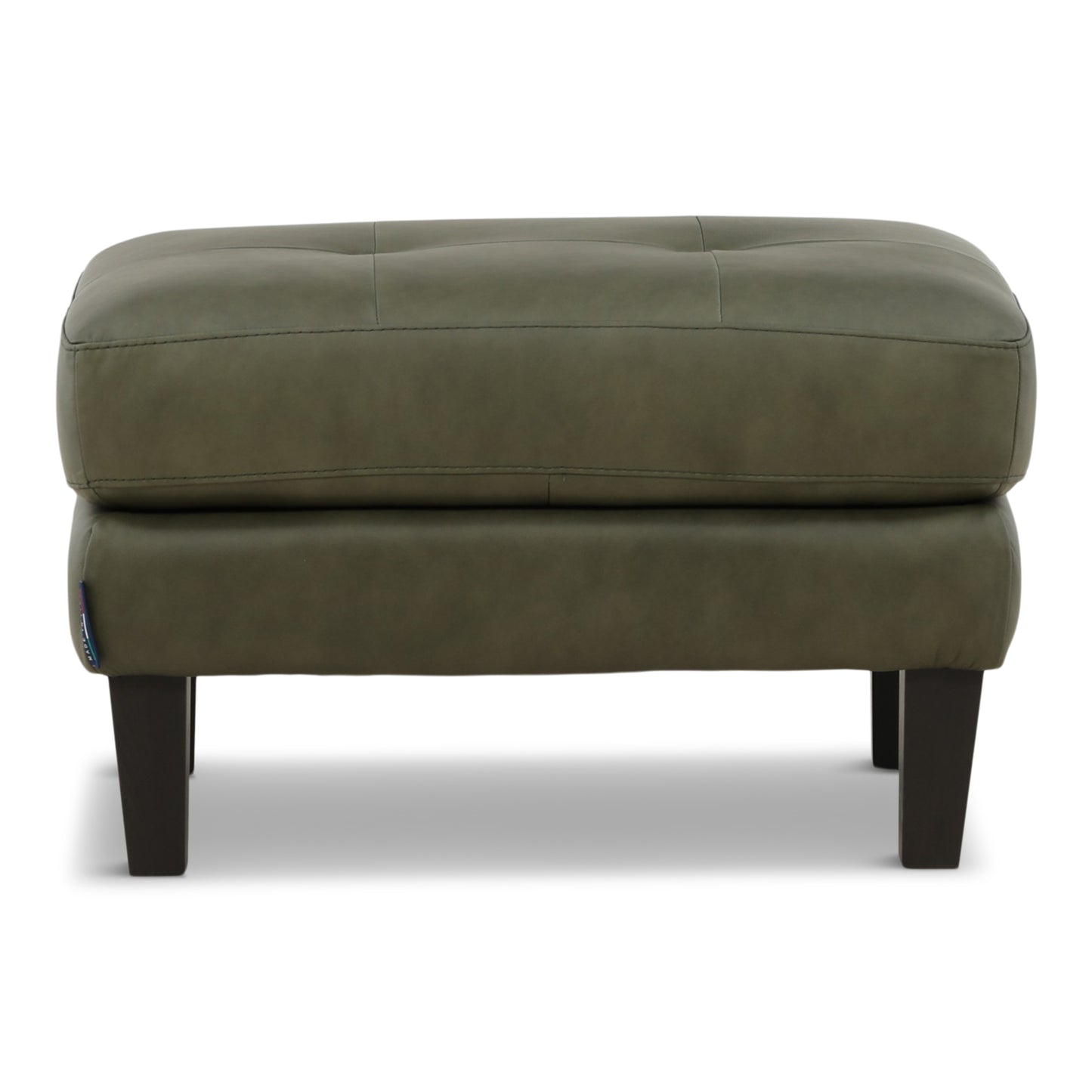 Gianna Leather Ottoman