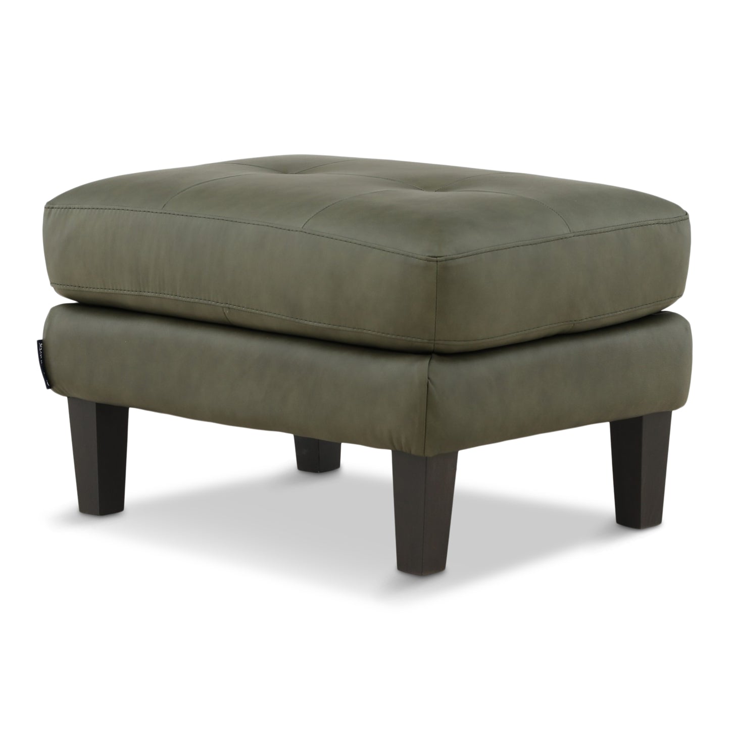 Gianna Leather Ottoman