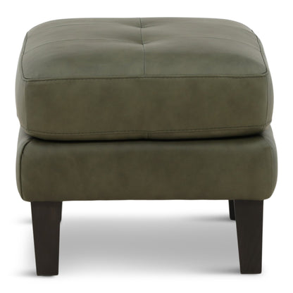 Gianna Leather Ottoman