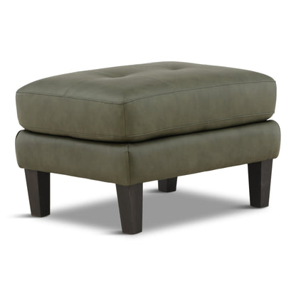 Gianna Leather Ottoman