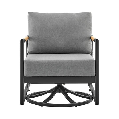 Royal Outdoor Patio Swivel Glider Lounge Chair