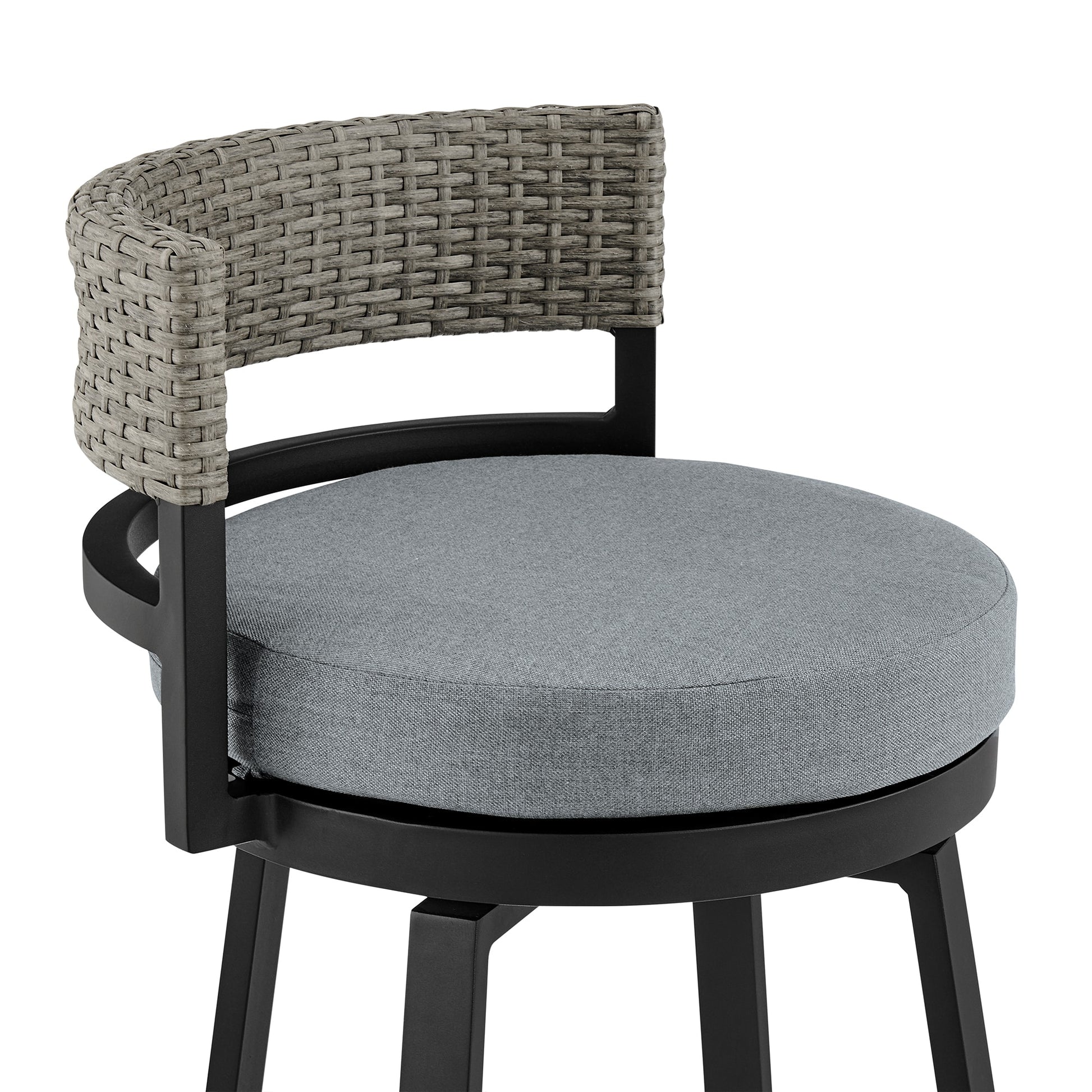 Encinitas Outdoor Patio Swivel Bar Stool