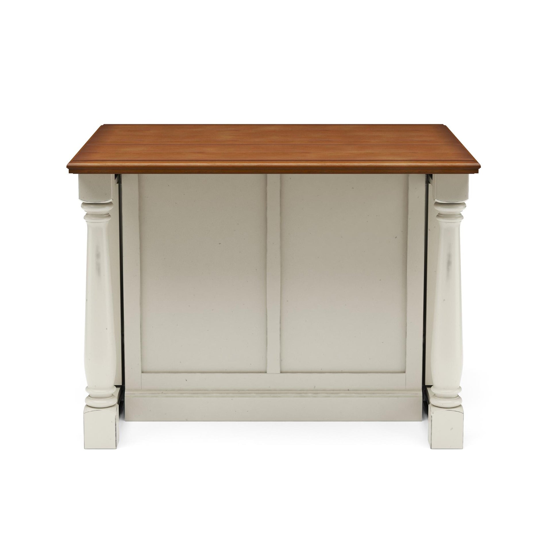 Monarch Kitchen Wood Top Island