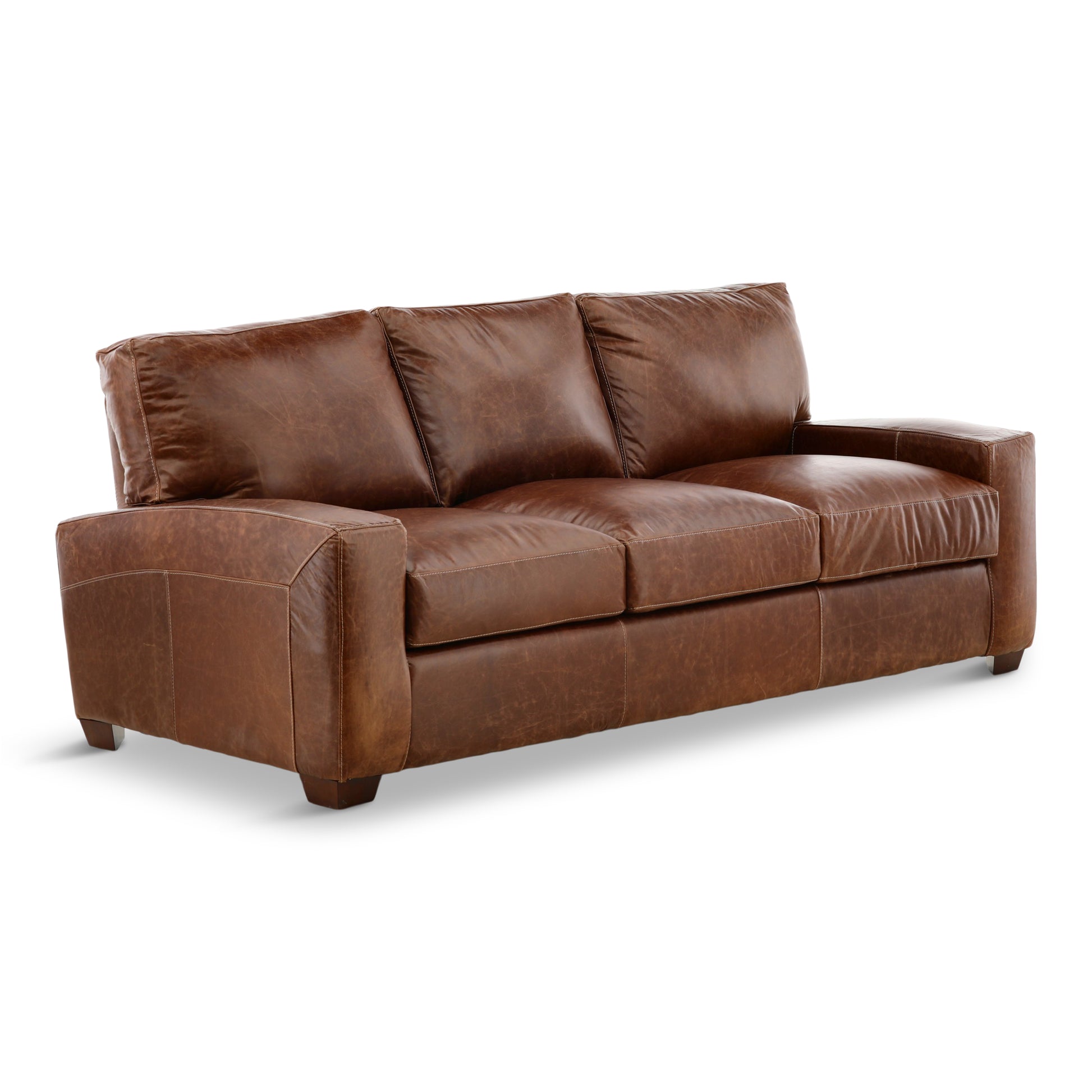 Bently Leather Sofa