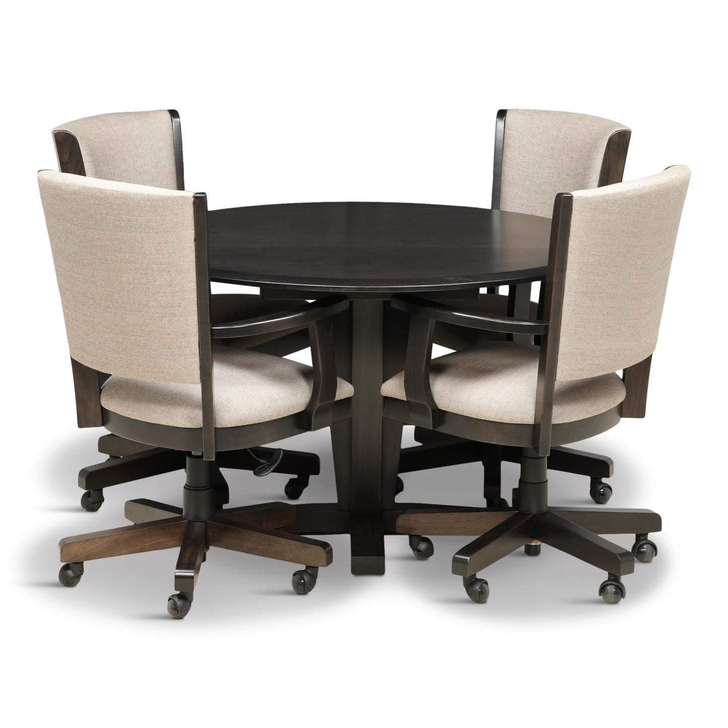 Roller Coaster Round Dining Table