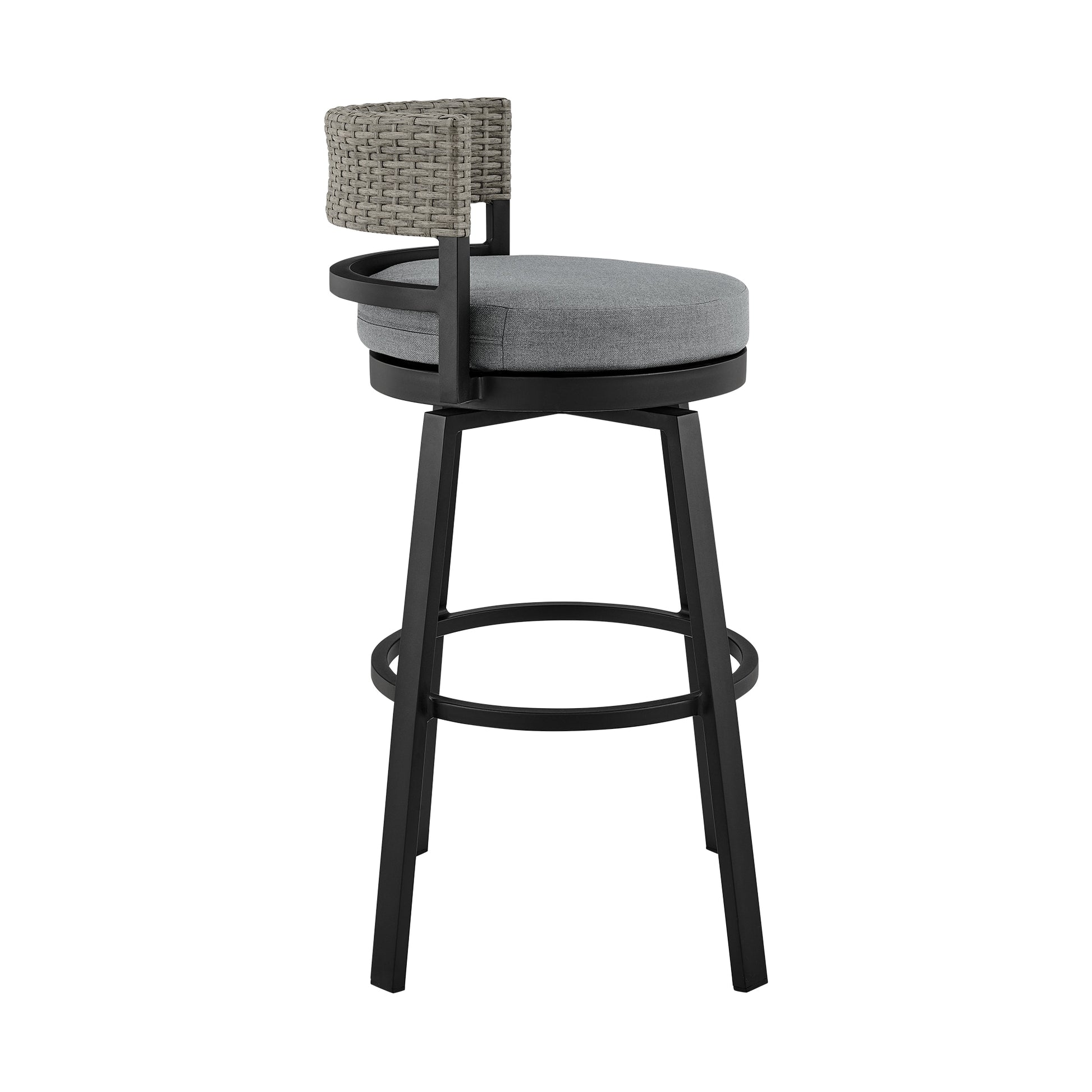 Encinitas Outdoor Patio Swivel Bar Stool