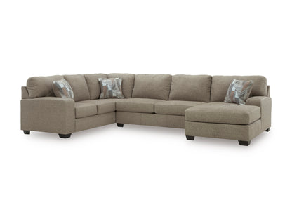 Newellen 3-Piece Right-Facing Sectional with Chaise