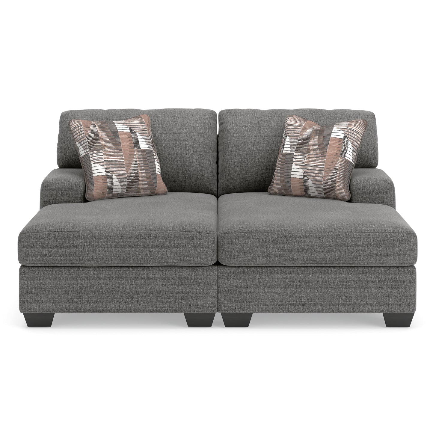 Ashley Newellen 2-Piece Super Chaise Greystone