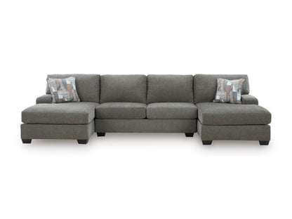 Newellen 3-Piece Sectional with Double Chaise