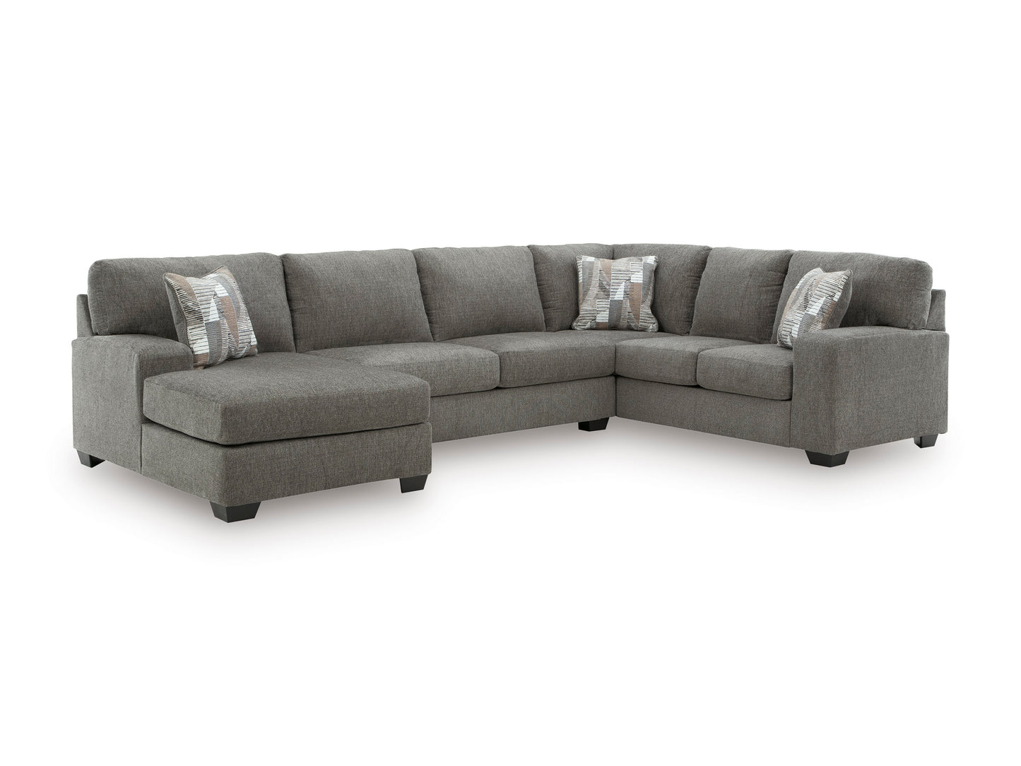 Newellen 3-Piece Left-Facing Sectional with Chaise
