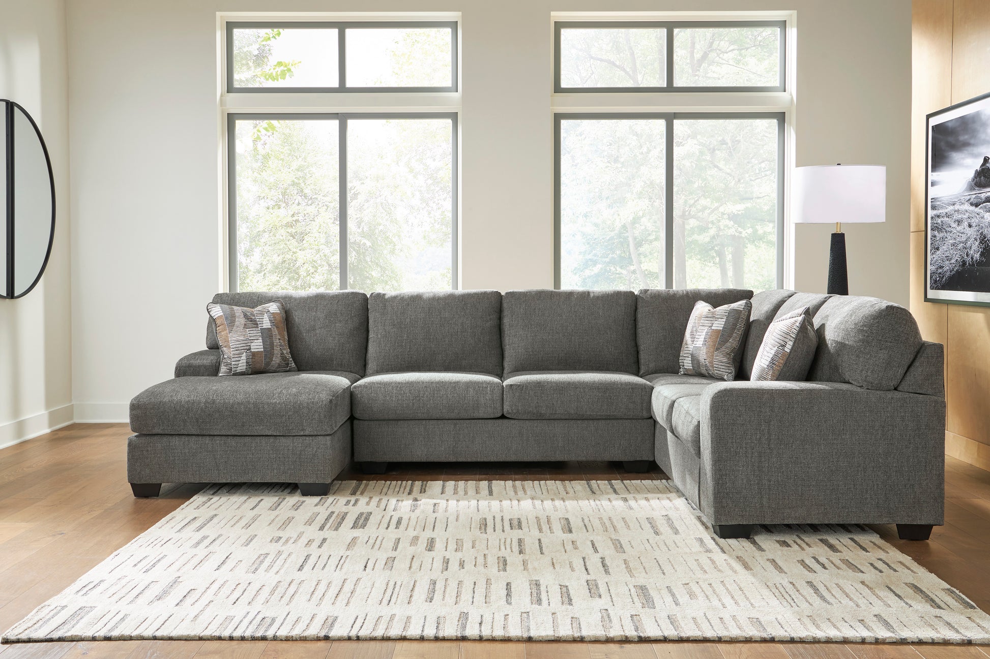 Newellen 3-Piece Left-Facing Sectional with Chaise