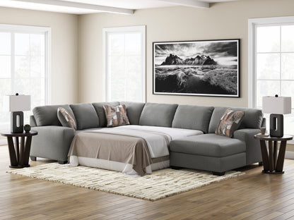 Newellen 3-Piece Right-Facing Sleeper Sectional with Chaise