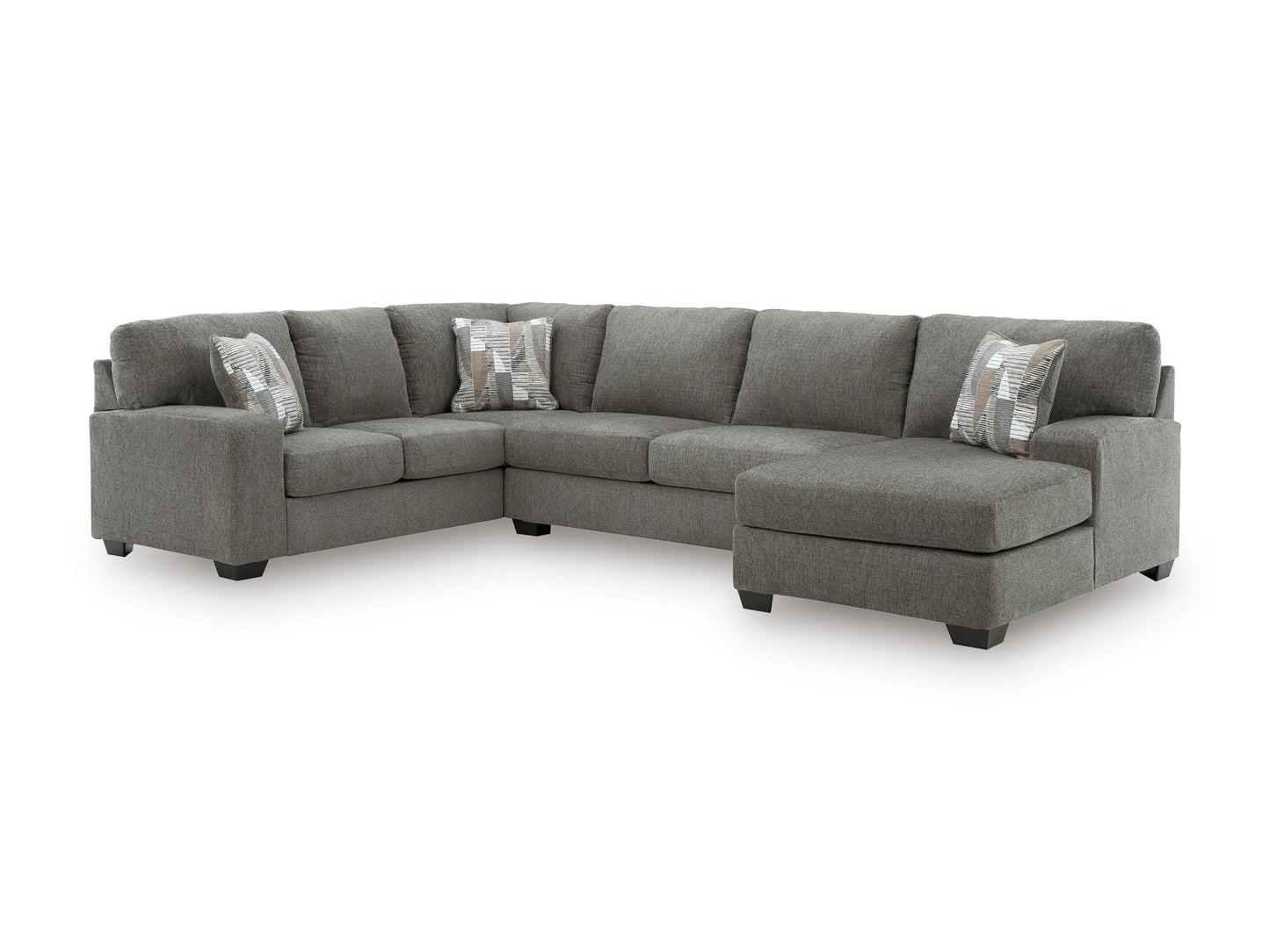 Newellen 3-Piece Right-Facing Sectional with Chaise