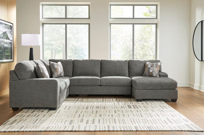 Newellen 3-Piece Right-Facing Sectional with Chaise