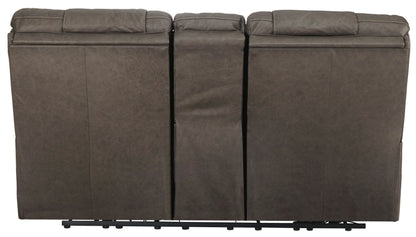 Wurstrow Power Reclining Loveseat with Console